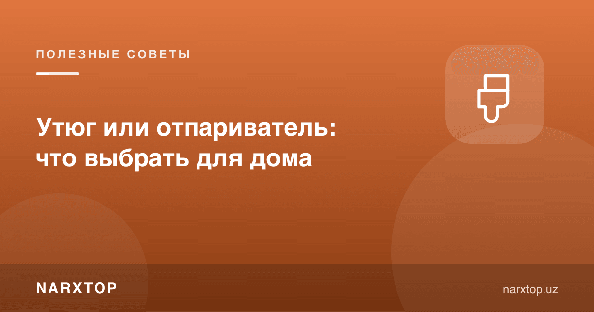 Дазмол ёки буғлагич: уйга нимани танлаш керак