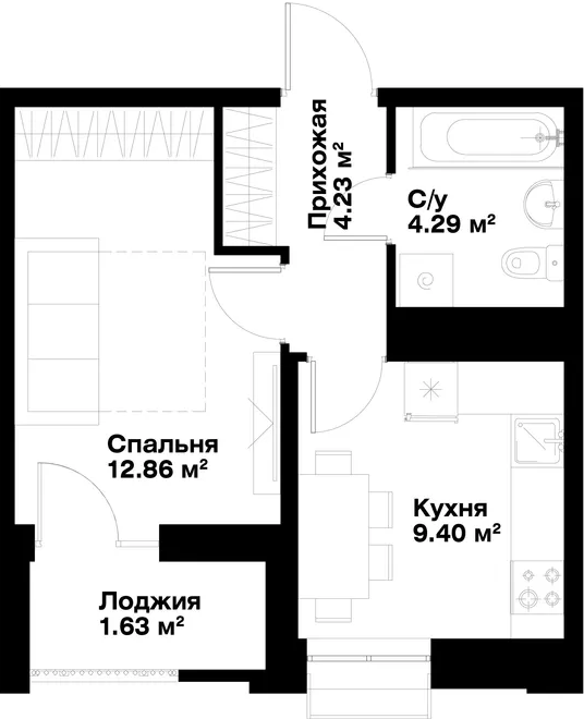 1-комн.