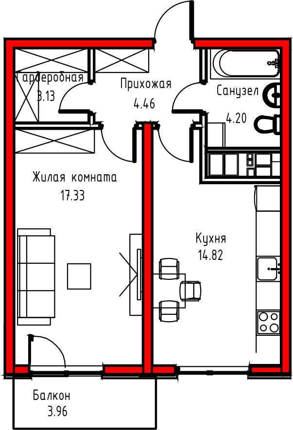 1 xonali (min.)
